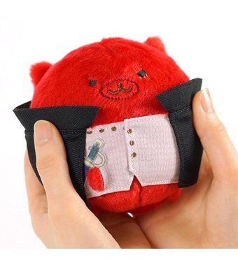 Alibee Bir Parça Pamuklu Kolye 10 cm Peluş Oyuncak