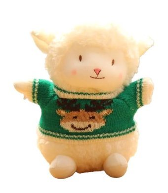 Jzcat Yeşil Çocuk Karikatür Küçük Yün Oyuncak Bebek 23 cm Peluş Oyuncak
