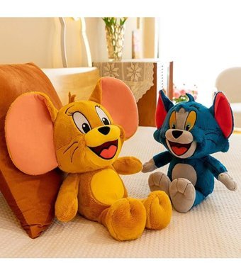 Yucama Tom ve Jerry Sarı Peluş Oyuncak