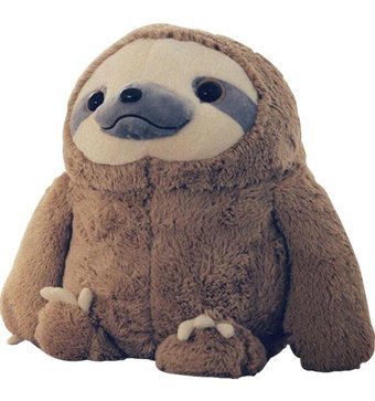 Luckystar Kahverengi Zootopia Sevimli Yıldırım Tembellik Peluş Oyuncak