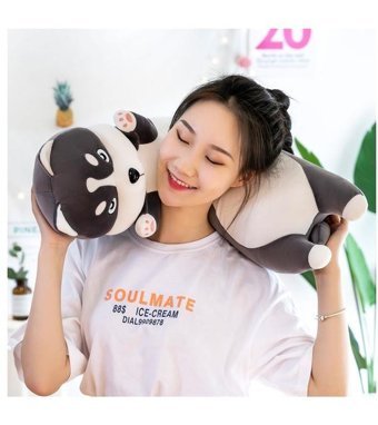 Alibee Beyaz Xinhang 1 Adet Uzun Husky 70 cm Peluş Oyuncak
