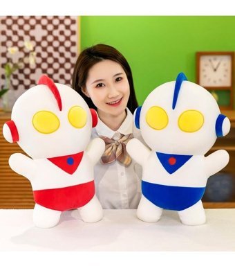 Luckystar Ultraman Kırmızı Peluş Oyuncak