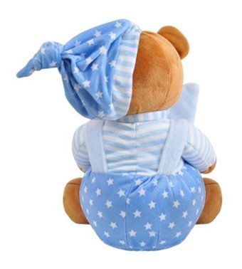 Selay Oyuncak Çerçeveli Ayı 25 cm Mavi Peluş Oyuncak