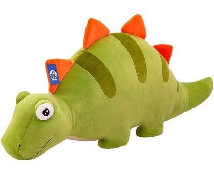 Luckystar Dinozor Çocuk Bebeği Yeşil Peluş Oyuncak