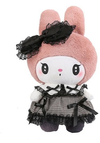 Alibee Bai Jiaying Koyu Gotik Kuromi Melodi 60 cm Peluş Oyuncak