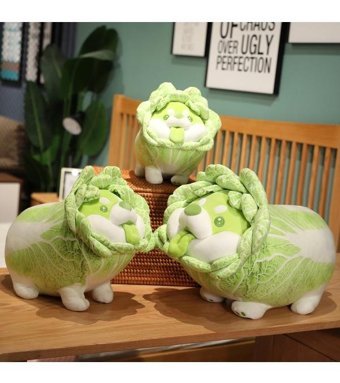 Summer Love Lahana Köpek Lahana Bebek Peluş Oyuncak