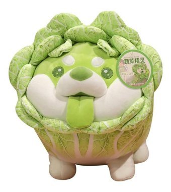 Summer Love Lahana Köpek Lahana Bebek Peluş Oyuncak