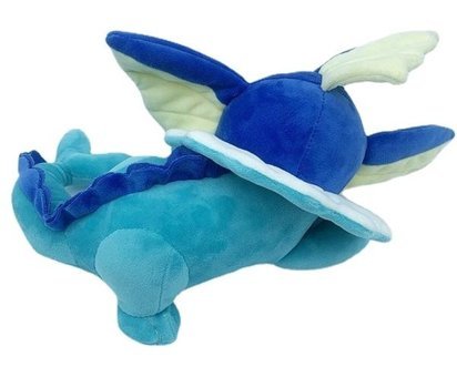 Alibee Uyuyan Vaporeon Poké 30 cm Peluş Oyuncak