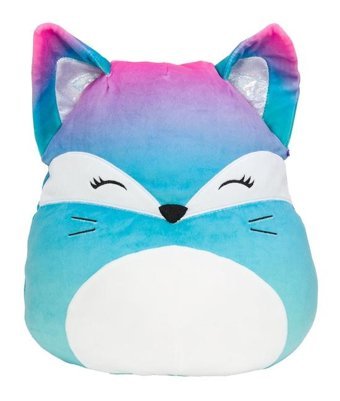 Squishmallows Pembe Mavi Tilki Vickie 20 cm Peluş Oyuncak