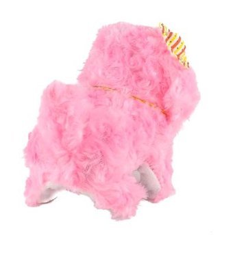 Erzi Oyuncak Pembe Köpek Sevimli Köpek Sesli Hareketli Peluş Oyuncak