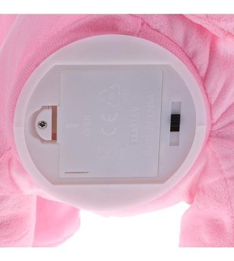 Magideal Pembe Elektrikli Fil Kulakları Gizlice Peekaboo Peluş Oyuncak