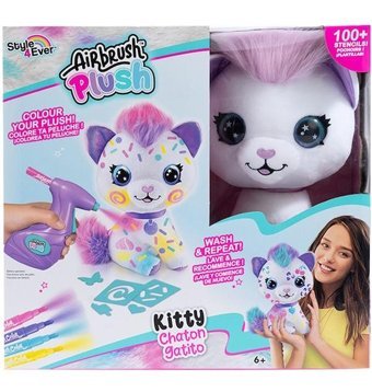 Mega Oyuncak Airbrush Plush Kitty Peluş Oyuncak