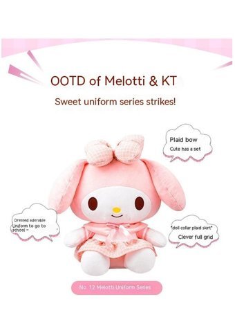 Alibee Dimity Sinley Sanrio Peluş My Melody Bebek Hediye 31 cm Peluş Oyuncak
