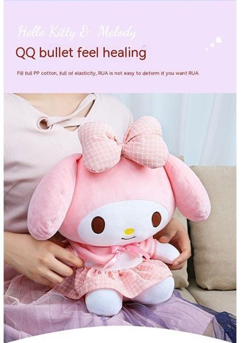 Alibee Dimity Sinley Sanrio Peluş My Melody Bebek Hediye 31 cm Peluş Oyuncak