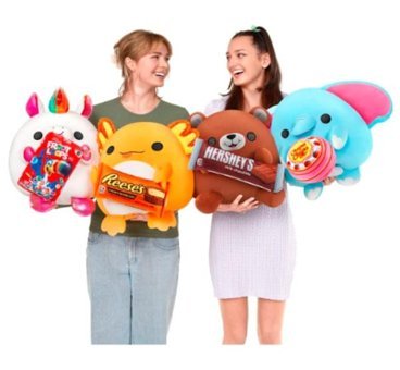 Snackles Aburcubur Corgi&Hershey’S Milk Chocolate 35 cm Peluş Oyuncak
