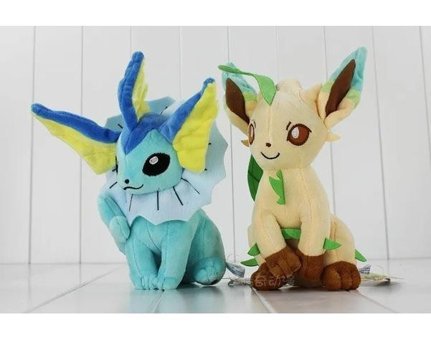 Takara Tomy Leafeon Orjinal Pokemon 20 cm Peluş Oyuncak