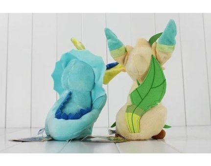 Takara Tomy Leafeon Orjinal Pokemon 20 cm Peluş Oyuncak