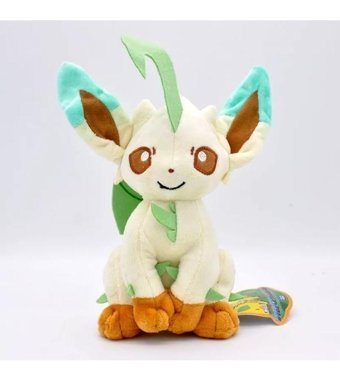Takara Tomy Leafeon Orjinal Pokemon 20 cm Peluş Oyuncak
