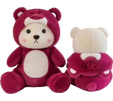 Jolıta Ayı Kırmızı 40 cm Peluş Oyuncak