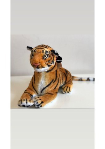 Toprockstore Sesli Kükreyen Kaplan 40 cm Peluş Oyuncak