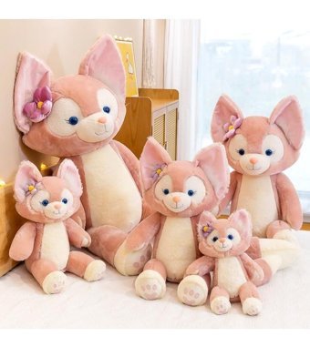 Carrier Taşıyıcı Pembe Lina Belle Bebek 30 cm Peluş Oyuncak