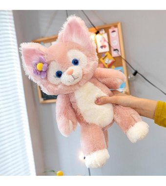 Carrier Taşıyıcı Pembe Lina Belle Bebek 30 cm Peluş Oyuncak
