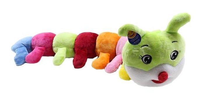 Torutoys Renkli Tırtıl 85 cm Peluş Oyuncak