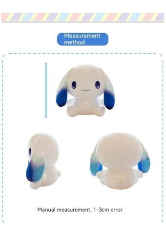 Alibee Beyaz Prodigy Toy Karikatür Figürlü Peluş Oyuncak