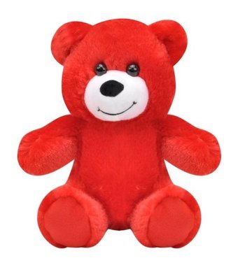 Selay Oyuncak Peluş Ayı Oyuncak 20 cm Kırmızı Peluş Oyuncak
