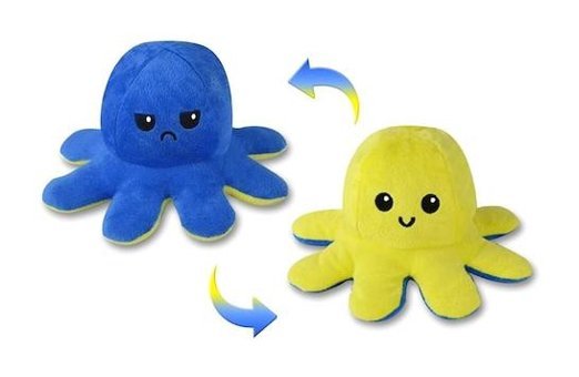 Halley Oyuncak Mood Değiştiren Ahtapot 20 cm Peluş Oyuncak