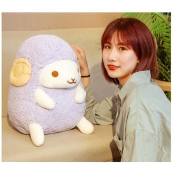 Alibee Sld Mor Kuzu Koyun 40 cm Peluş Oyuncak