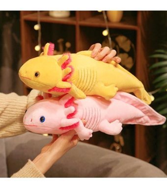 Luckystar Altıgen Dinozor Figürü Mavi Peluş Oyuncak