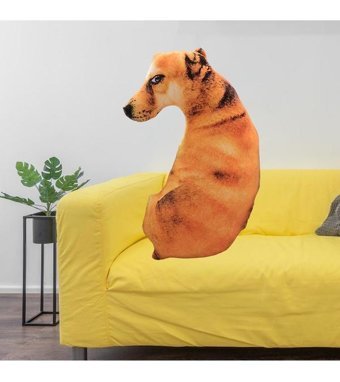 Magideal Suntek Sevimli Hayvan Köpek 3D Baskılı Peluş Oyuncak
