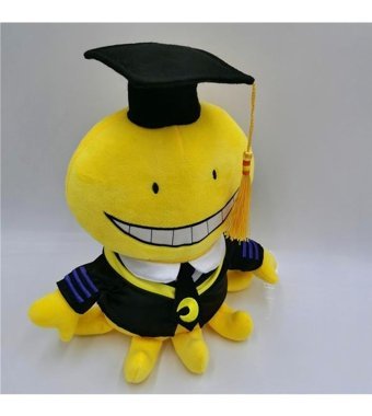 Alibee Korosensei Ahtapot Bebek Kor Zenci 30 cm Peluş Oyuncak