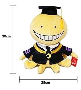 Alibee Korosensei Ahtapot Bebek Kor Zenci 30 cm Peluş Oyuncak