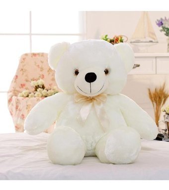 Magideal Suntek Light Up Led Teddy Bear Hayvan Peluş Oyuncak