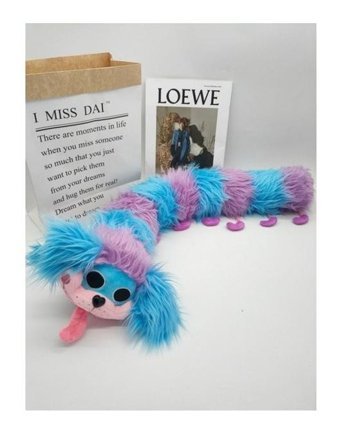 Jzcat Tırtıl Yumuşak 60 cm Peluş Oyuncak