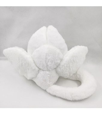 Carrier Beyaz Yarasa Kanatları Tavşan Bebek 30 cm Peluş Oyuncak
