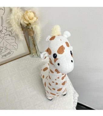 Magideal Suntek Doldurulmuş Bebek Sevimli Zürafa Peluş Oyuncak