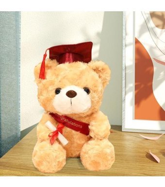 Magideal Suntek Sevimli Doldurulmuş Ayı 28 cm Peluş Oyuncak