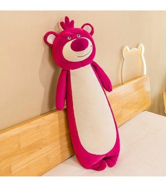 Luckystar Çilekli Ayı Pembe Peluş Oyuncak