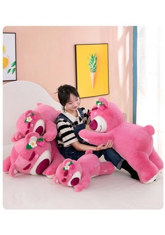 Summer Love Sevimli Çilek Ayı Bebek Pembe Ayı Peluş Oyuncak