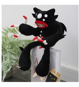 Alibee Fıy Poppy Playtime Siyah 30 cm Peluş Oyuncak
