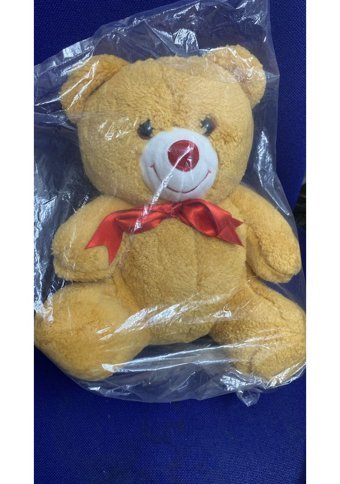 Galapars Kahverengi Ayıcık Kurdaleli 35 cm Peluş Oyuncak