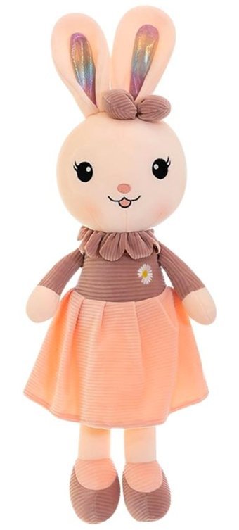 Carrier Pembe Taşıyıcı Boyunda Manny Tavşan 100 cm Peluş Oyuncak