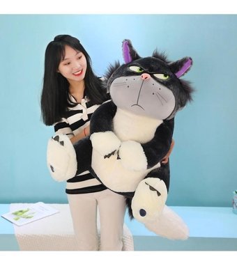 Luckystar Kötü Kedi Gri Peluş Oyuncak