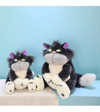 Luckystar Kötü Kedi Gri Peluş Oyuncak