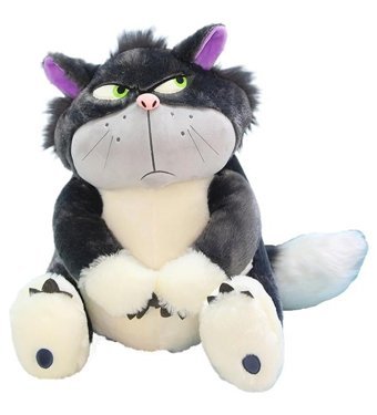 Luckystar Kötü Kedi Gri Peluş Oyuncak
