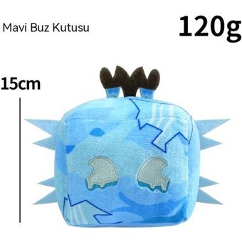 Hyt Mavi Buz Küpü Kutusu Peluş Oyuncak