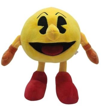 Jolıta Pac Man Boxer Peluş Oyuncak Pac Man Figürü Peluş Oyuncak